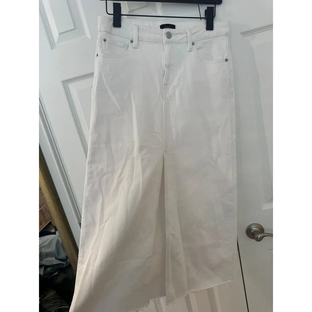 Quince white denim
